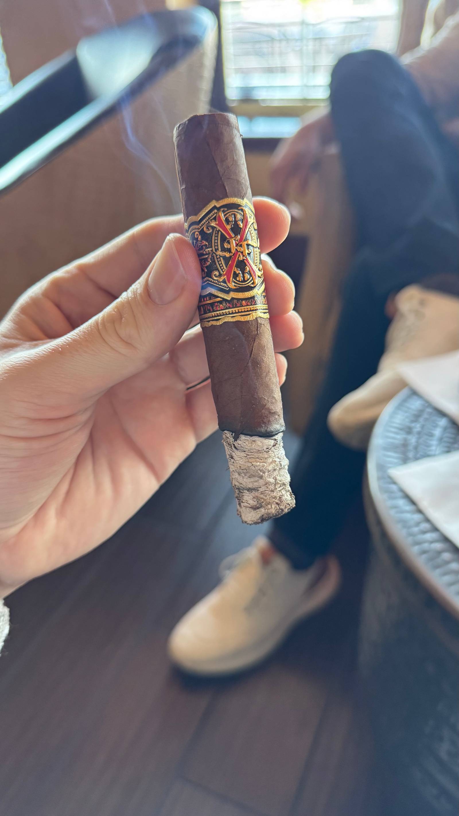 Photo 2 of 2 for Arturo Fuente Fuente Fuente OpusX Dubai Exclusivo Red #52 5" * 52, reviewed on Apr 11, 2025 and given a rating of 7.7.
