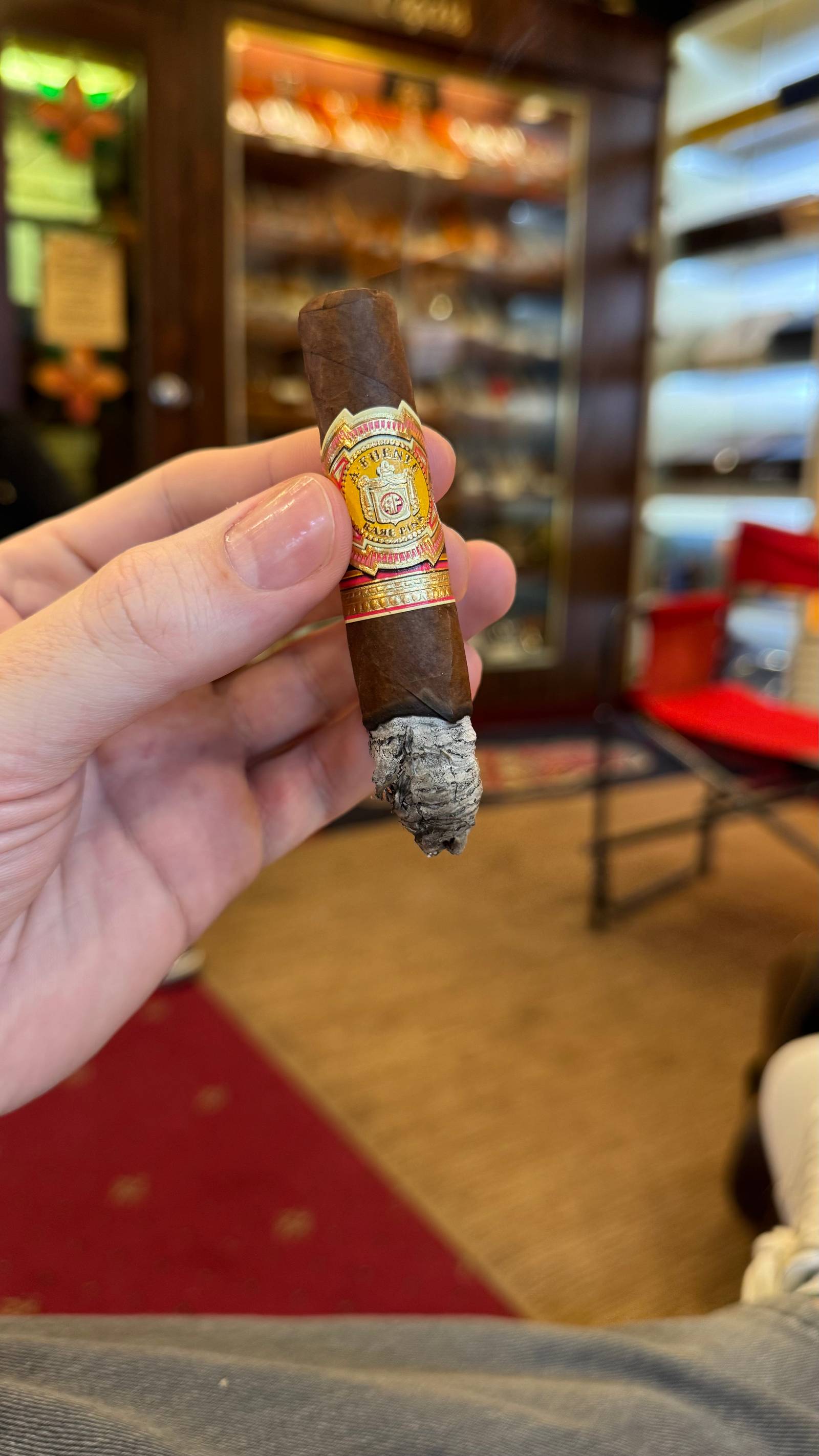 Photo 2 of 2 for Arturo Fuente Vintage 1960s Series Rare Pink Short Story 4" * 49, reviewed on Jun 10, 2025 and given a rating of 7.7.