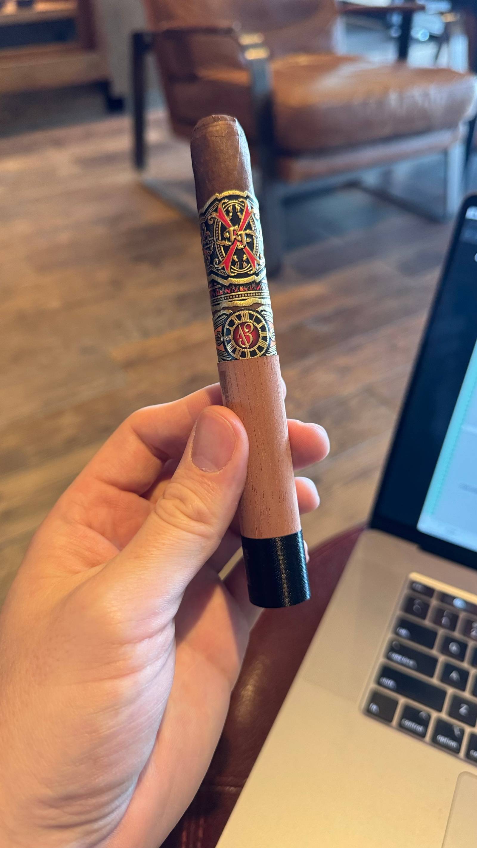 Photo 1 of 6 for Arturo Fuente Fuente Fuente OpusX Forbidden X 13 Pasion D'Amor Maduro 6.125" * 48, reviewed on Jan 2, 2025 and given a rating of 7.8.