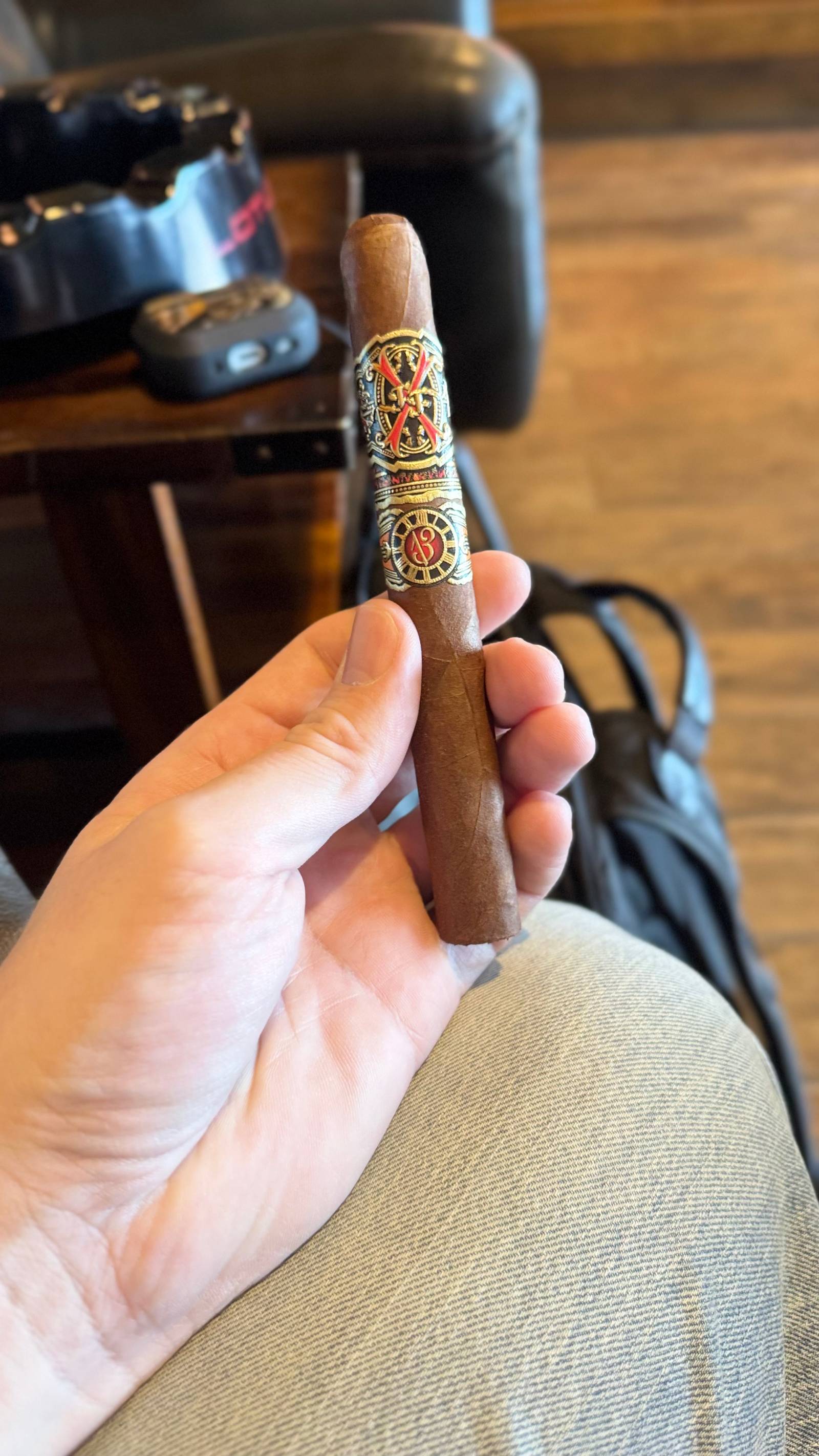 Photo 3 of 6 for Arturo Fuente Fuente Fuente OpusX Forbidden X 13 Pasion D'Amor Maduro 6.125" * 48, reviewed on Jan 2, 2025 and given a rating of 7.8.