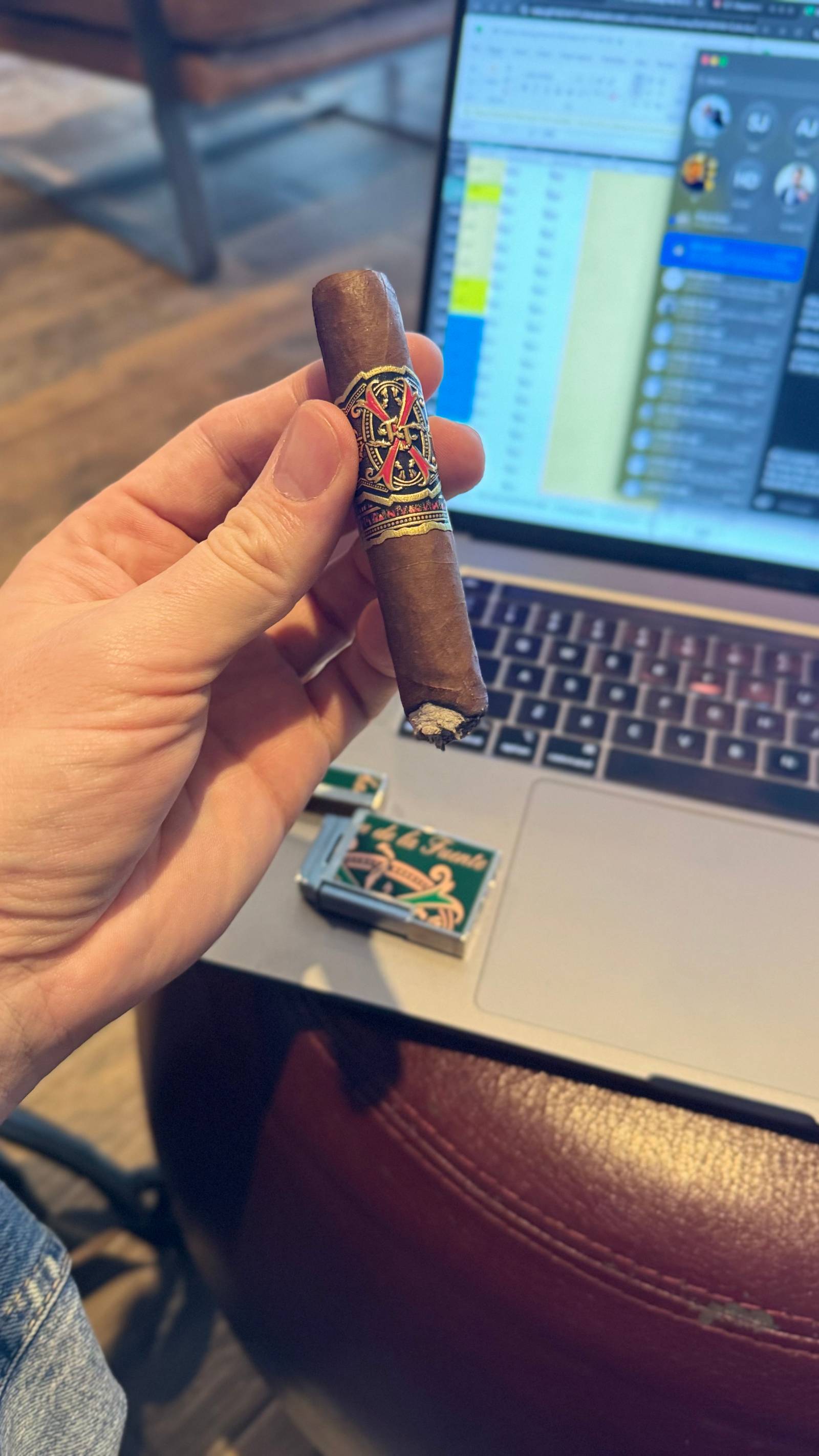 Photo 5 of 6 for Arturo Fuente Fuente Fuente OpusX Forbidden X 13 Pasion D'Amor Maduro 6.125" * 48, reviewed on Jan 2, 2025 and given a rating of 7.8.