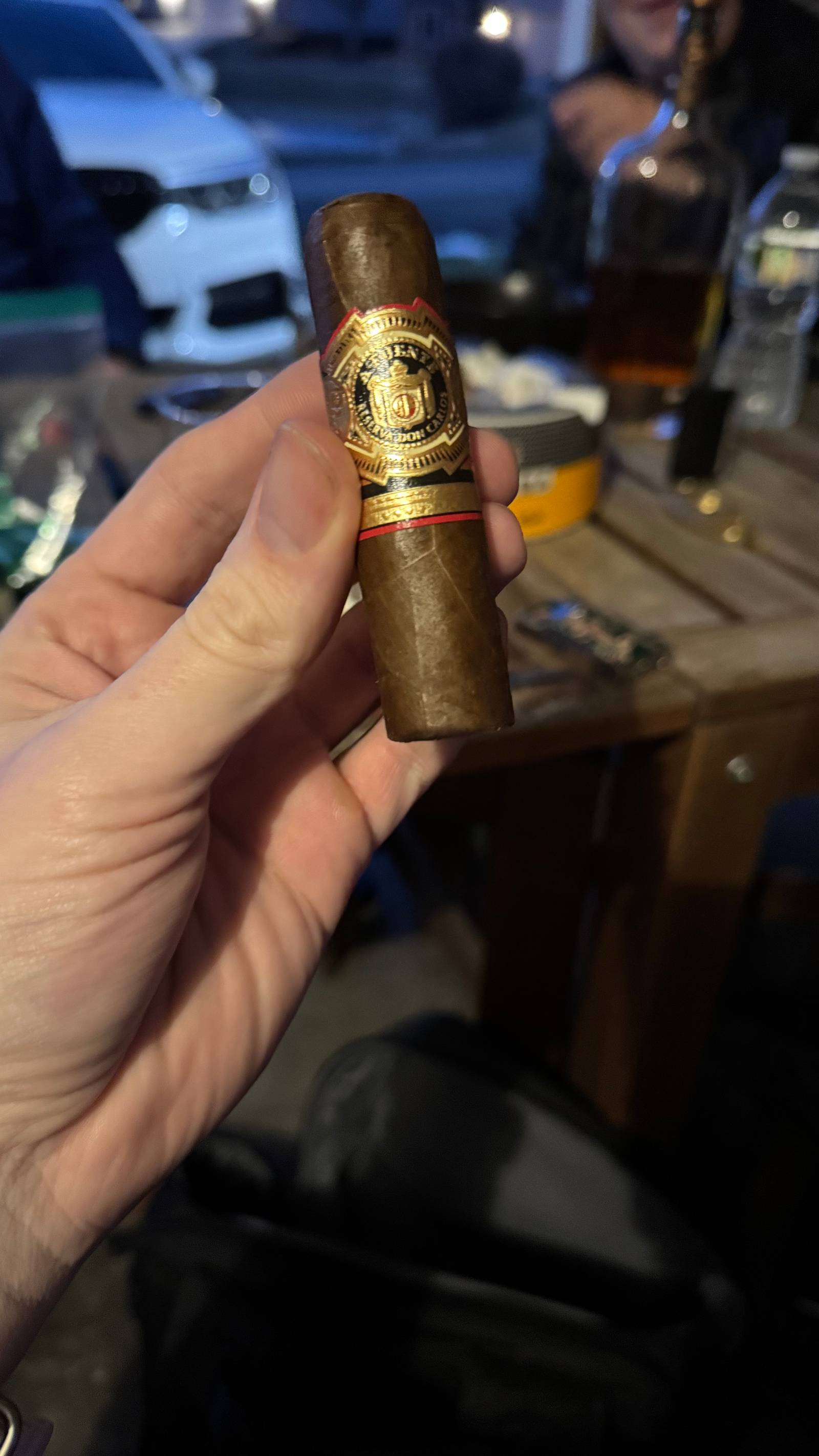 Photo 1 of 5 for Arturo Fuente Don Carlos Eye of the Bull 3.5" * 55, reviewed on Feb 3, 2025 and given a rating of 7.8.