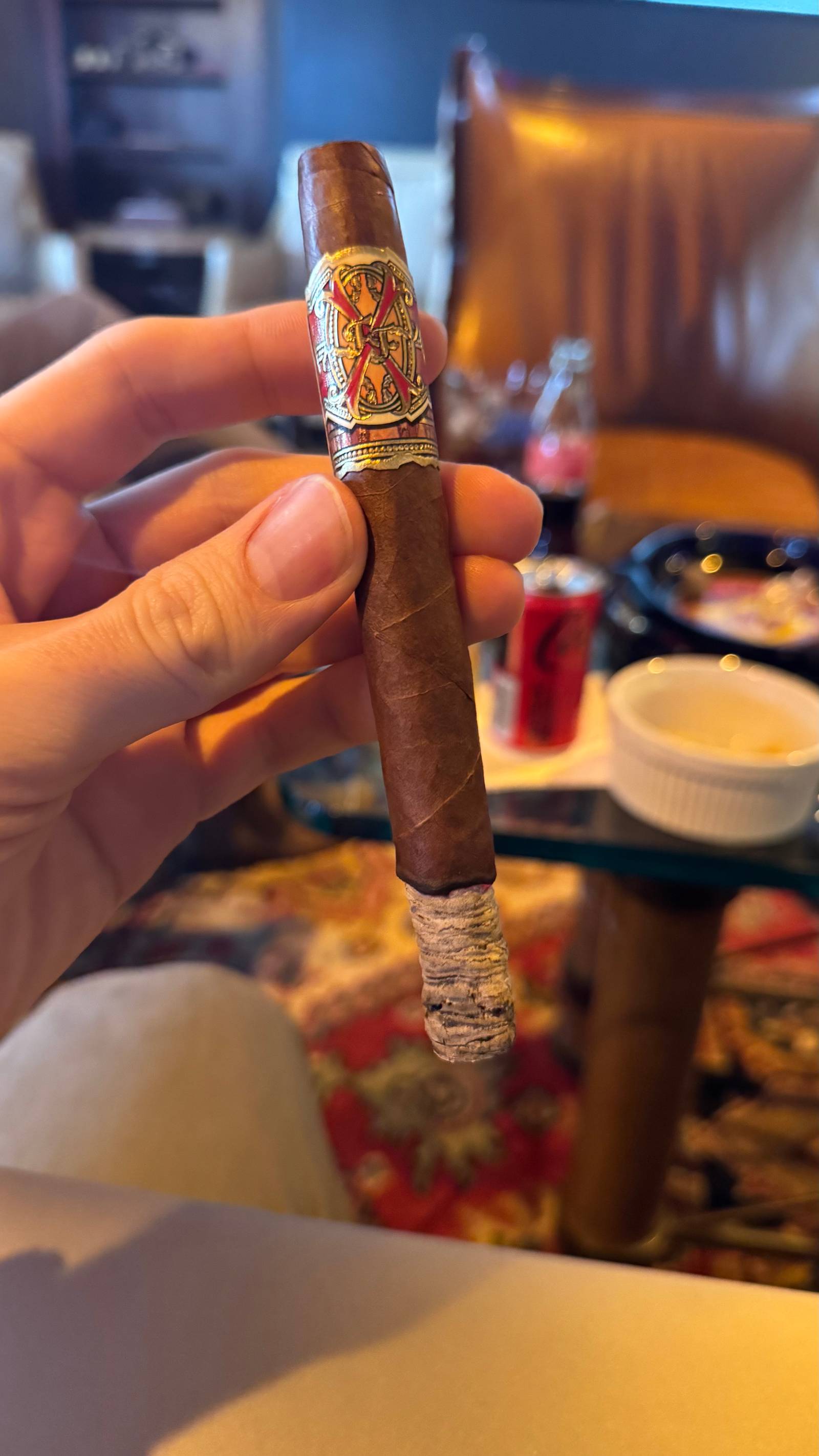 Photo 3 of 4 for Arturo Fuente Fuente Fuente OpusX PerfeXion 888 Natural 6.875" * 44, reviewed on Feb 18, 2025 and given a rating of 7.8.