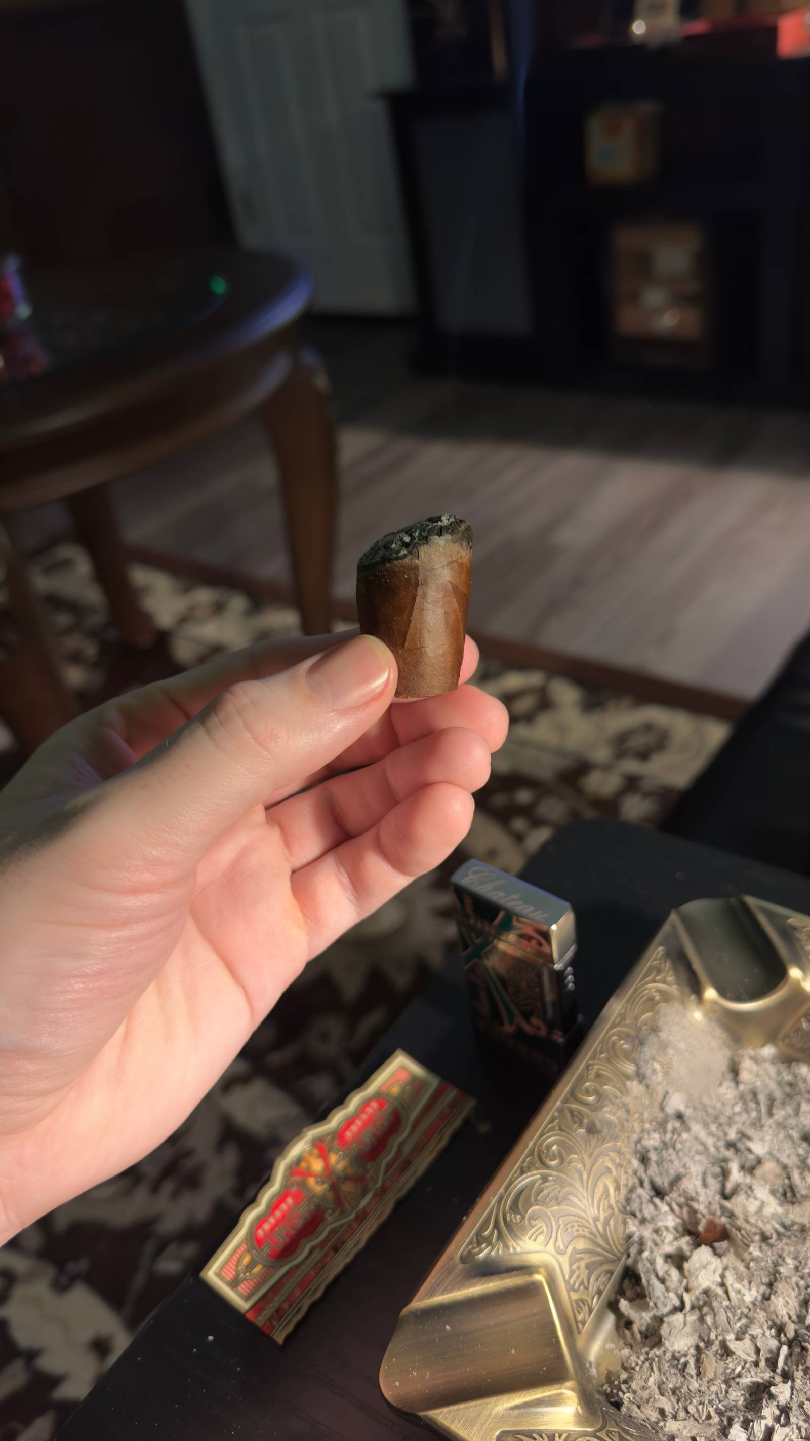 Photo 6 of 6 for Arturo Fuente Fuente Fuente OpusX Heaven and Earth Big B Perfecto 6" * 74, reviewed on Mar 16, 2025 and given a rating of 7.8.