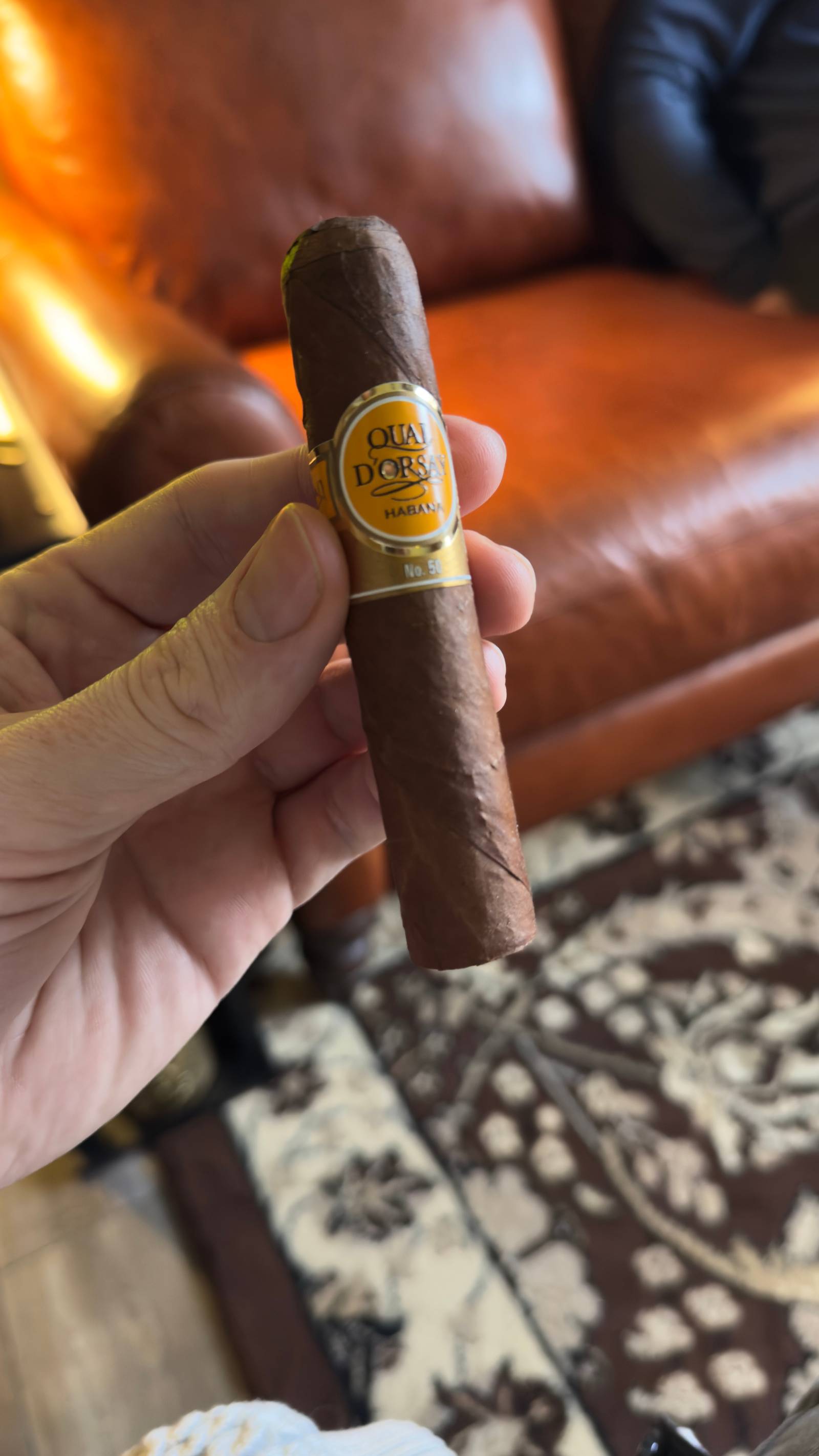 Photo 1 of 1 for Quai d'Orsay Habana No. 50 4.375" * 50, reviewed on Mar 30, 2025 and given a rating of 7.8.