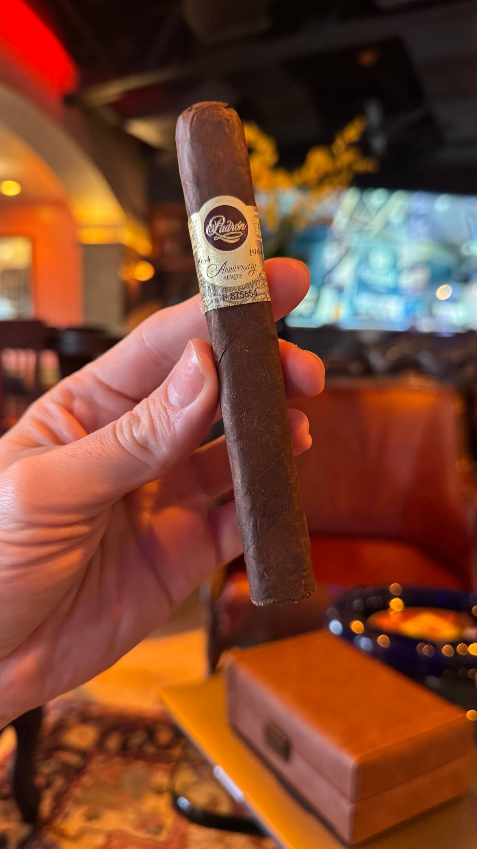 Photo 1 of 5 for Padrón 1964 Anniversary Exclusivo Maduro 5.5" * 50, reviewed on Jun 16, 2025 and given a rating of 7.8. Best word to describe this particular review is "Lush".