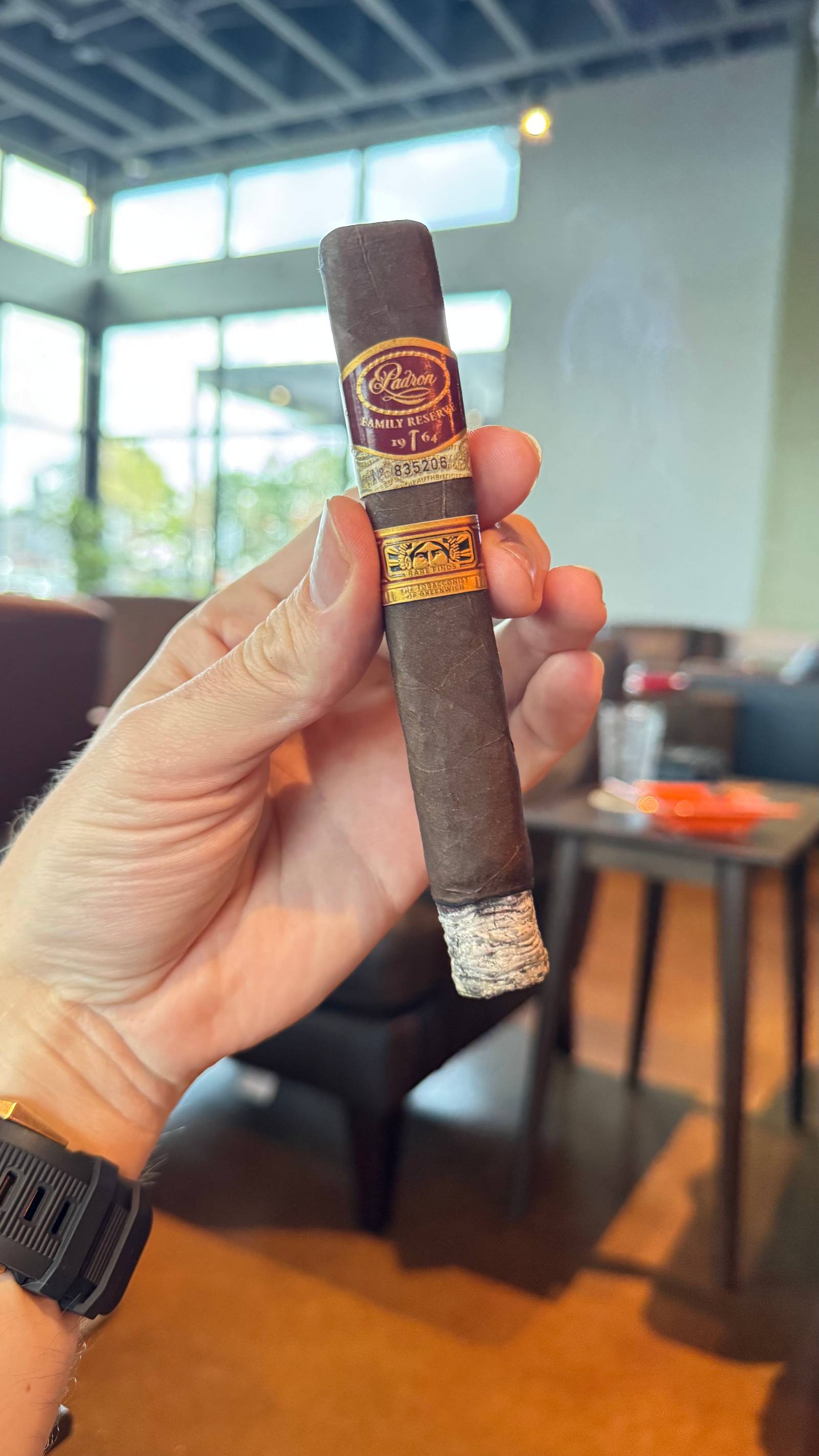 Photo 2 of 4 for Rare Finds Padrón "A Hammer & A Dream" Toro Maduro, reviewed on Jun 17, 2025 and given a rating of 7.8. Best word to describe this particular review is "Robust".