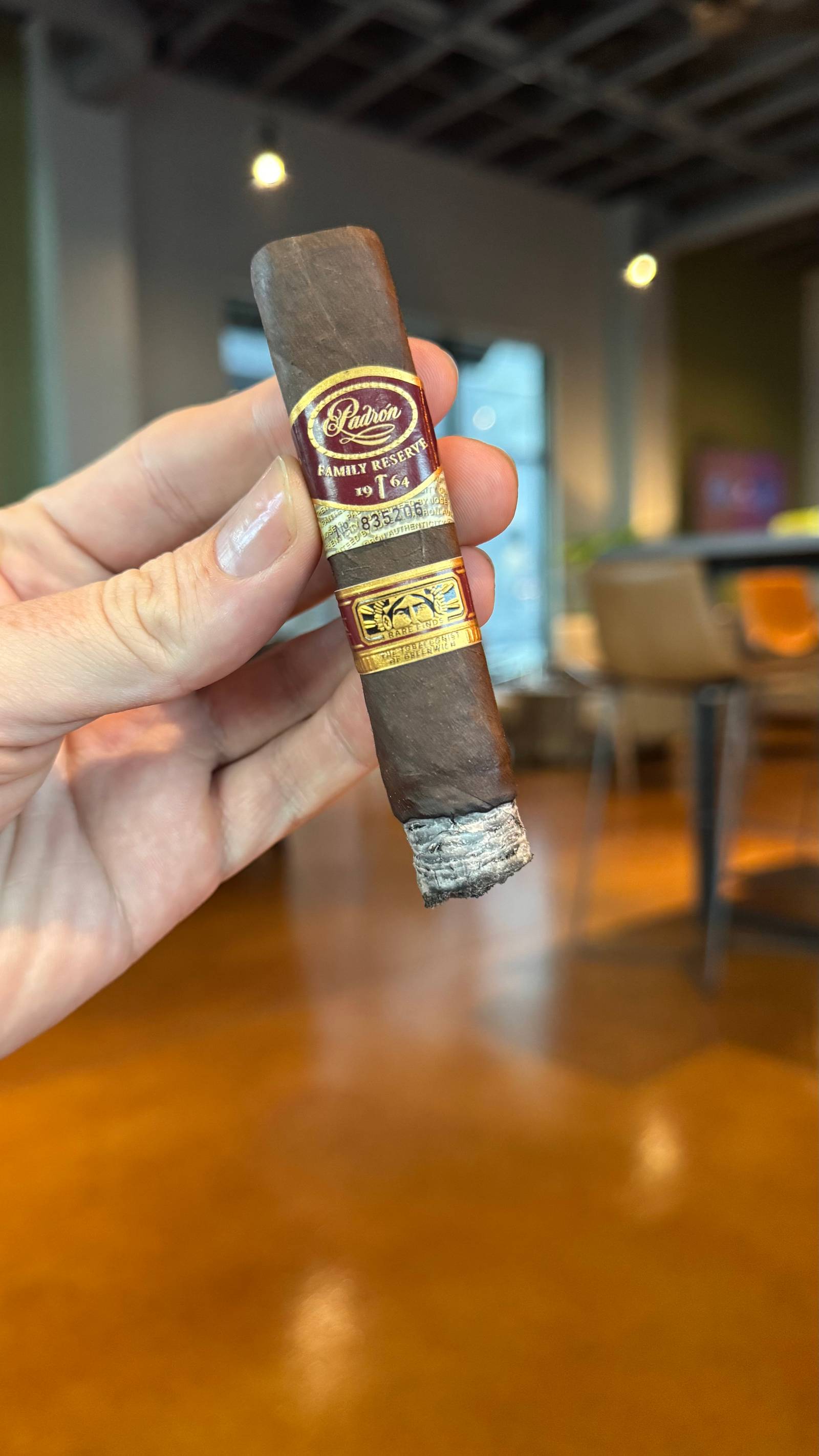 Photo 3 of 4 for Rare Finds Padrón "A Hammer & A Dream" Toro Maduro, reviewed on Jun 17, 2025 and given a rating of 7.8. Best word to describe this particular review is "Robust".