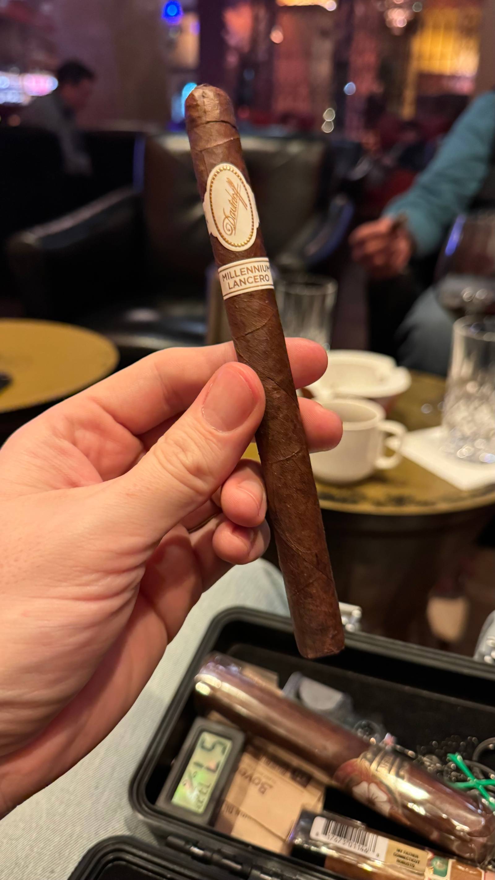 Photo 1 of 2 for Davidoff Millennium Lancero 7" * 40, reviewed on Dec 13, 2024 and given a rating of 7.9.