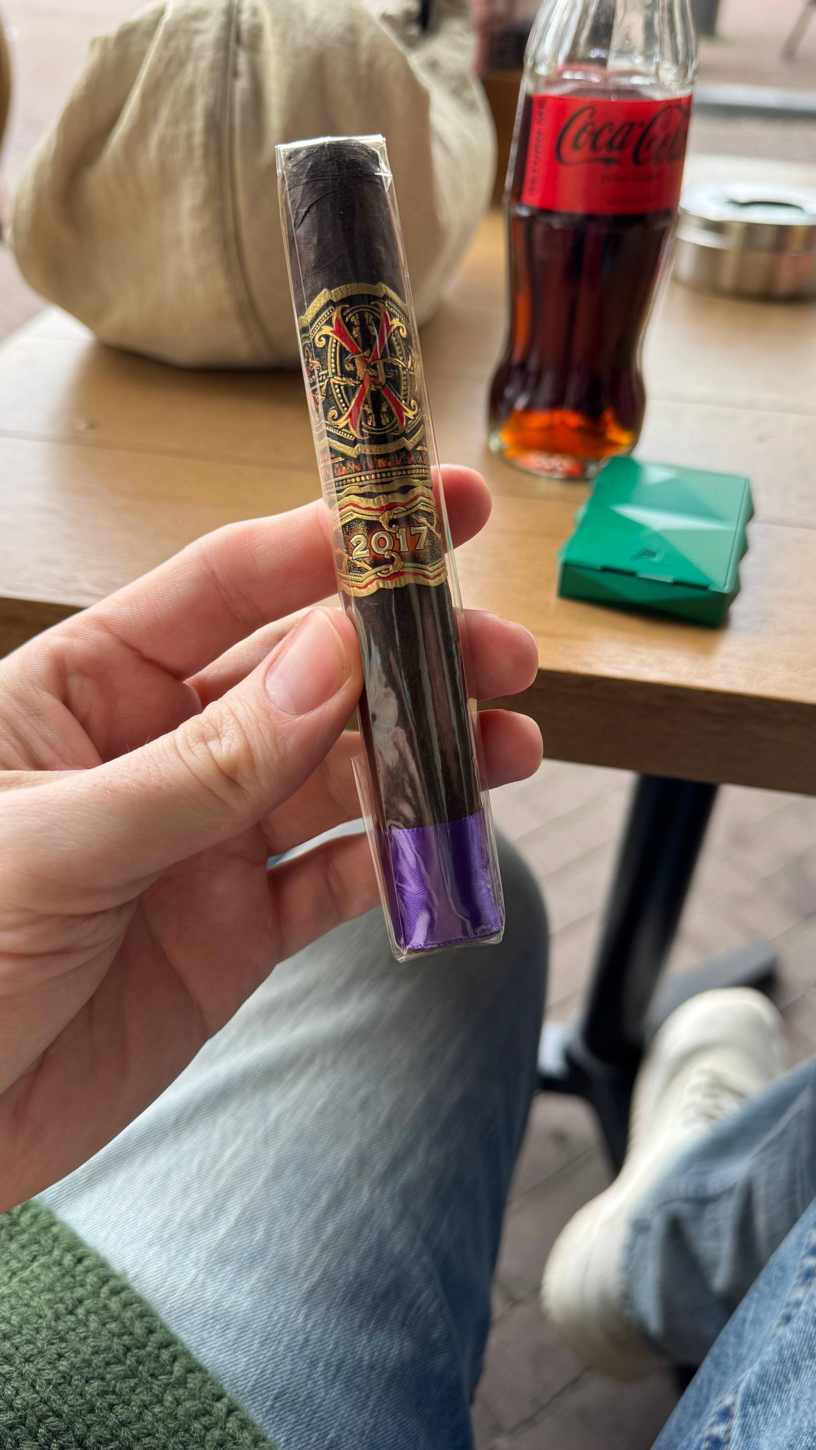 Photo 2 of 3 for Arturo Fuente Fuente Fuente OpusX Heaven and Earth Scorpio Double Robusto Maduro 5.75" * 56, reviewed on Apr 23, 2025 and given a rating of 7.9.