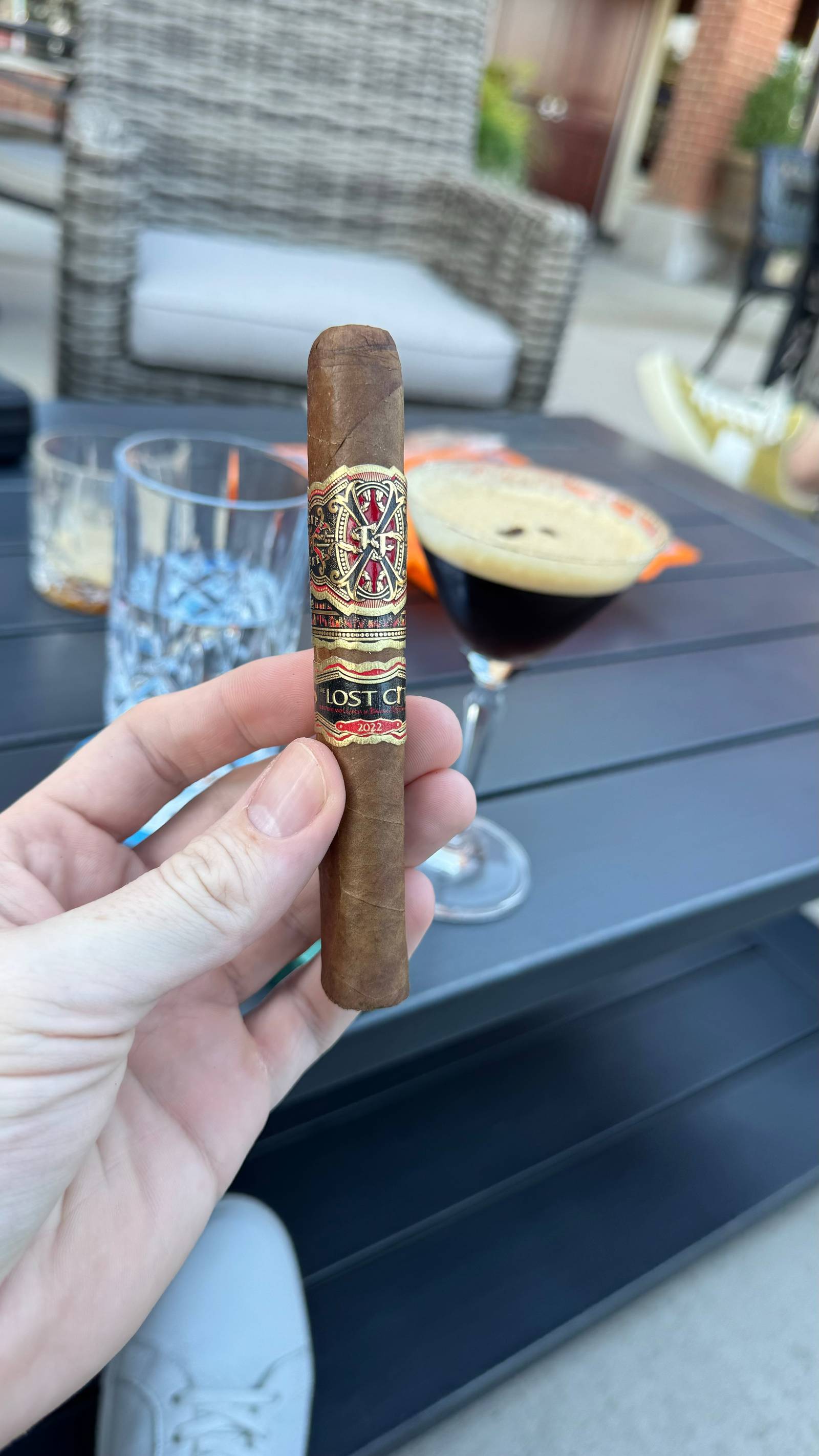Photo 1 of 1 for Arturo Fuente Fuente Fuente OpusX 2022 Lost City Double Robusto 5.75" * 52, reviewed on Oct 4, 2024 and given a rating of 8.1.