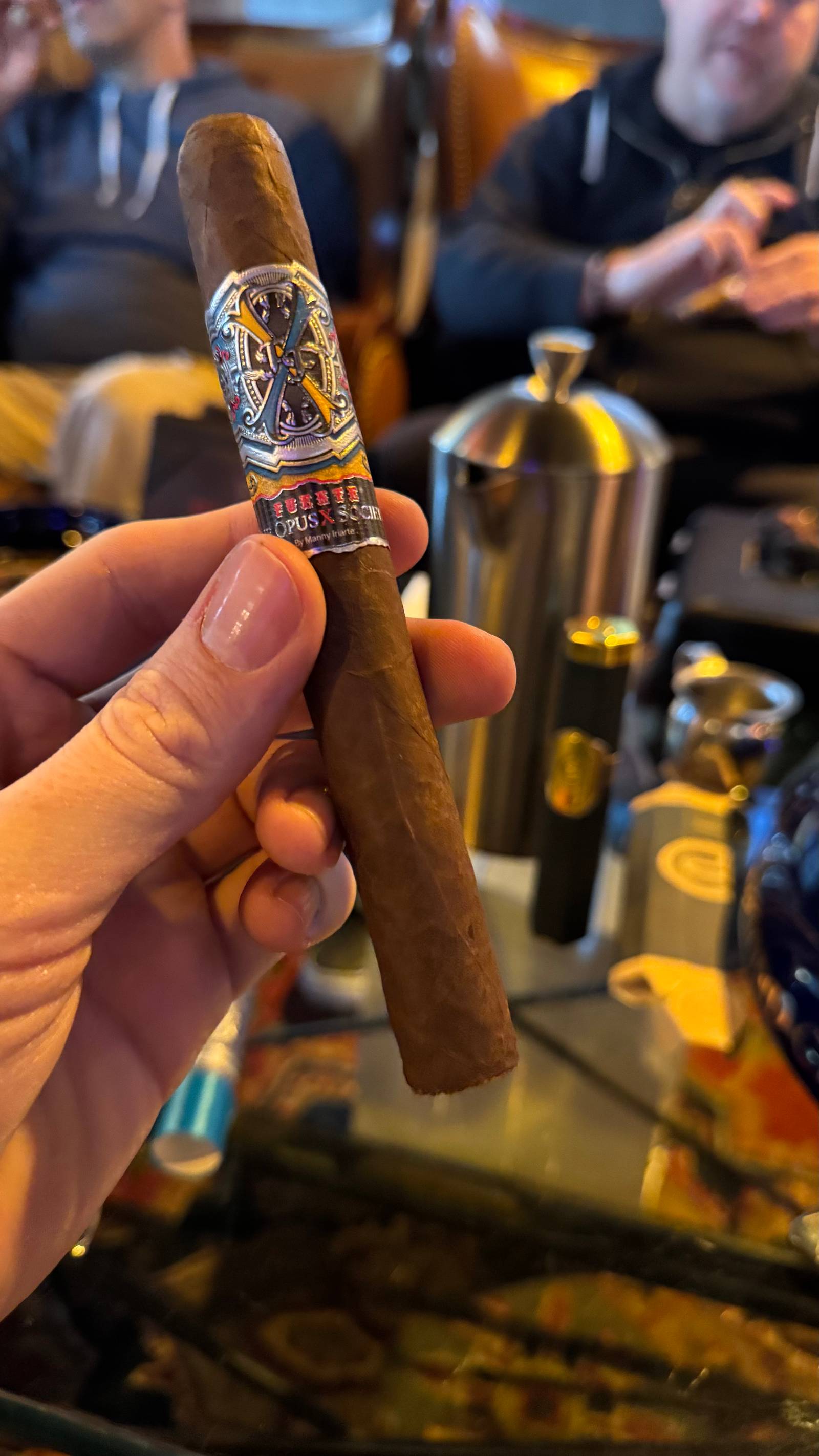 Photo 2 of 8 for Arturo Fuente Fuente Fuente OpusX Society Corona Grande 6.25" * 49, reviewed on Jan 17, 2025 and given a rating of 8.1.