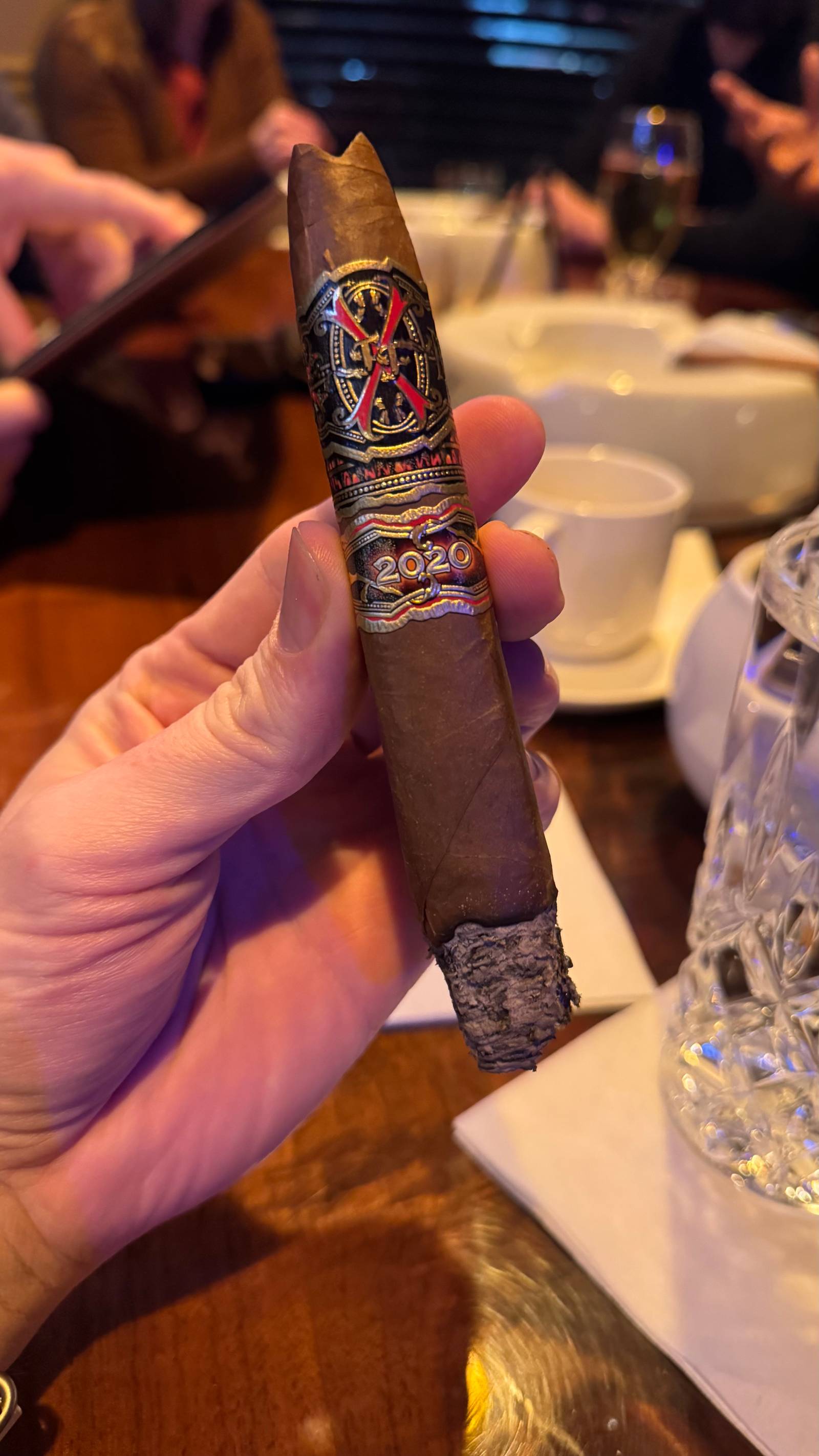 Photo 2 of 4 for Arturo Fuente Fuente Fuente OpusX Heaven and Earth Tauros the Bull Toro Natural 6" * 62, reviewed on Jan 31, 2025 and given a rating of 8.1.
