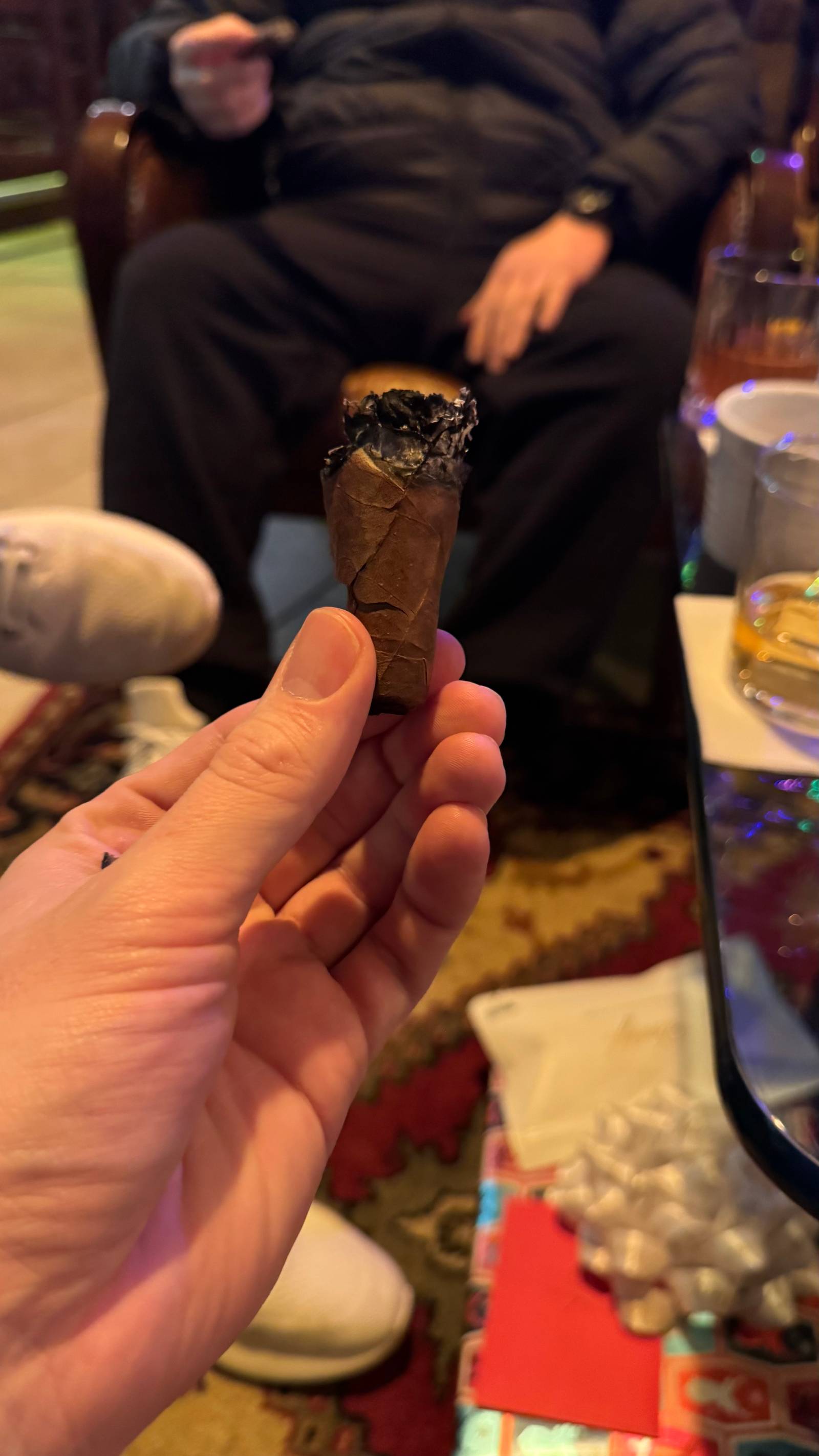 Photo 6 of 6 for La Flor Dominicana TAA Exclusive 50th Anniversary The Golden Salomon 7" * 64, reviewed on Dec 22, 2024 and given a rating of 8.3. Best word to describe this particular review is "Layered".