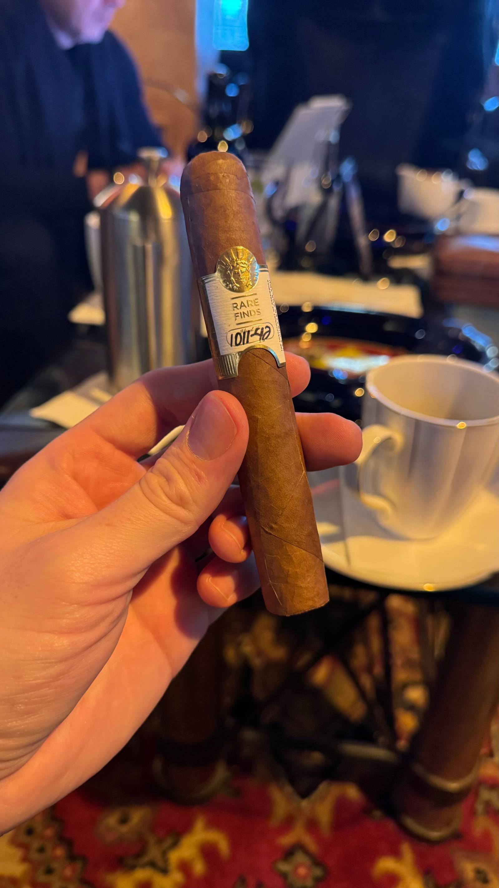 Photo 1 of 2 for Tobacconist of Greenwich Rare Finds 1011-42 Toro 5.5" * 55, reviewed on Dec 16, 2024 and given a rating of 8.4.