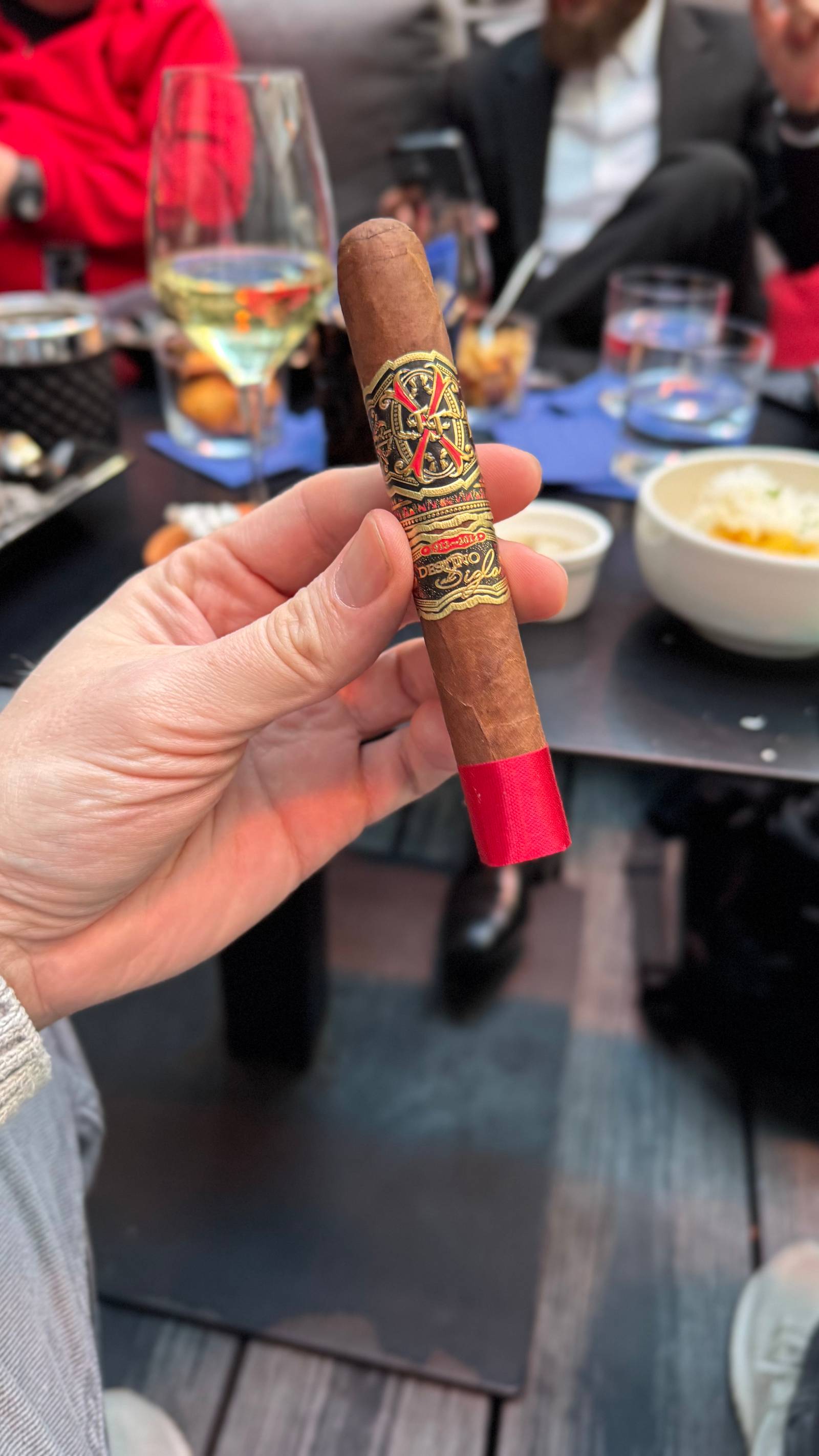 Photo 1 of 7 for Arturo Fuente Fuente Fuente OpusX Dubai Exclusivo Red #52 5" * 52, reviewed on Apr 25, 2025 and given a rating of 8.4.