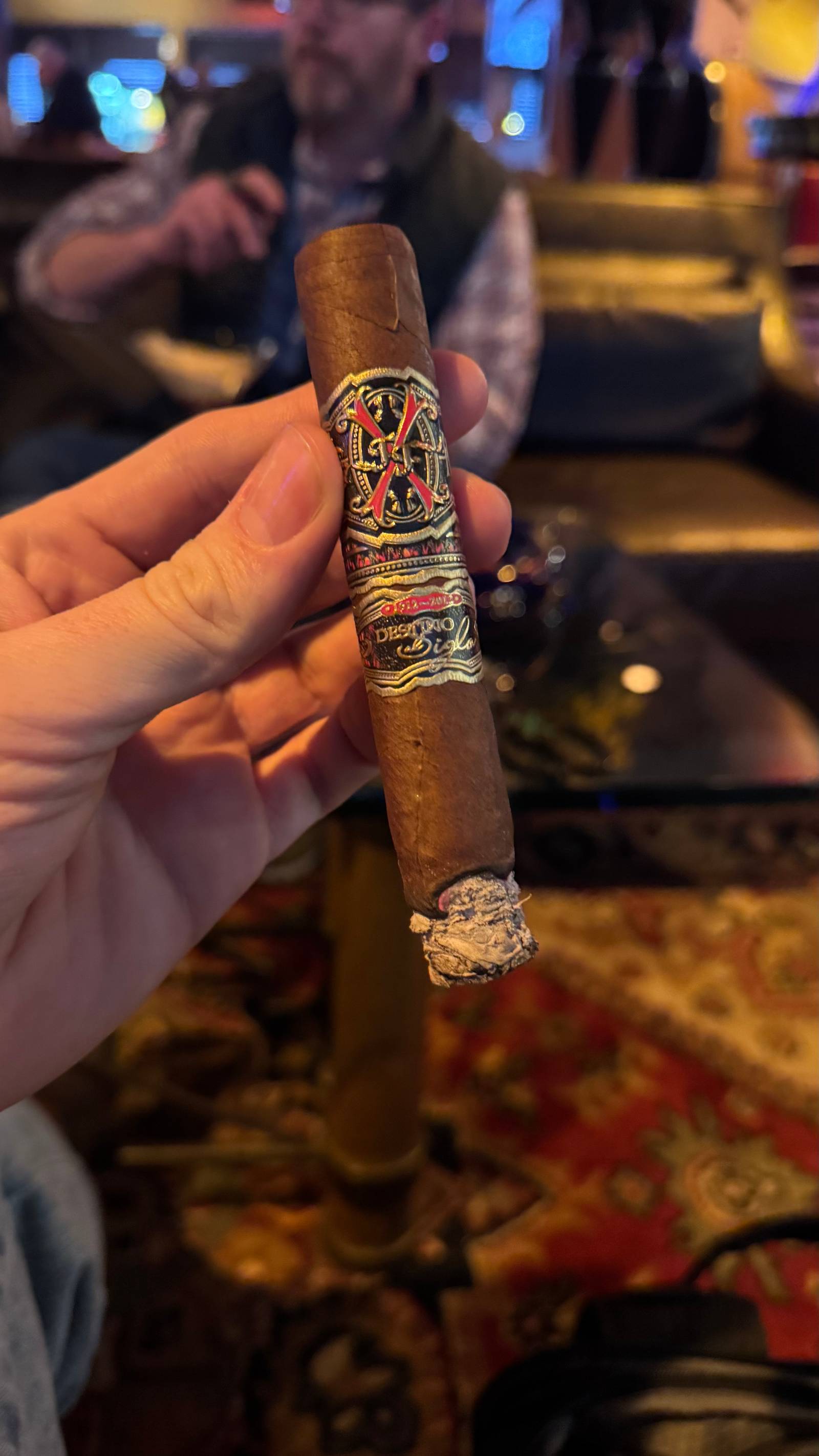 Photo 1 of 4 for Arturo Fuente Fuente Fuente OpusX Dubai Exclusivo Red #52 Robusto 5" * 52, reviewed on Jan 21, 2025 and given a rating of 8.5.
