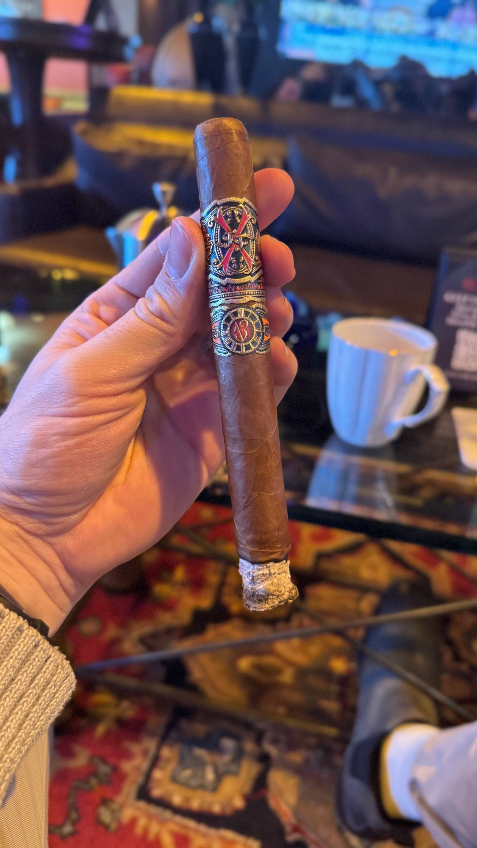 Photo 2 of 7 for Arturo Fuente Fuente Fuente OpusX Forbidden X Rare Finds Churchill 7" * 48, reviewed on Jan 20, 2025 and given a rating of 8.7.