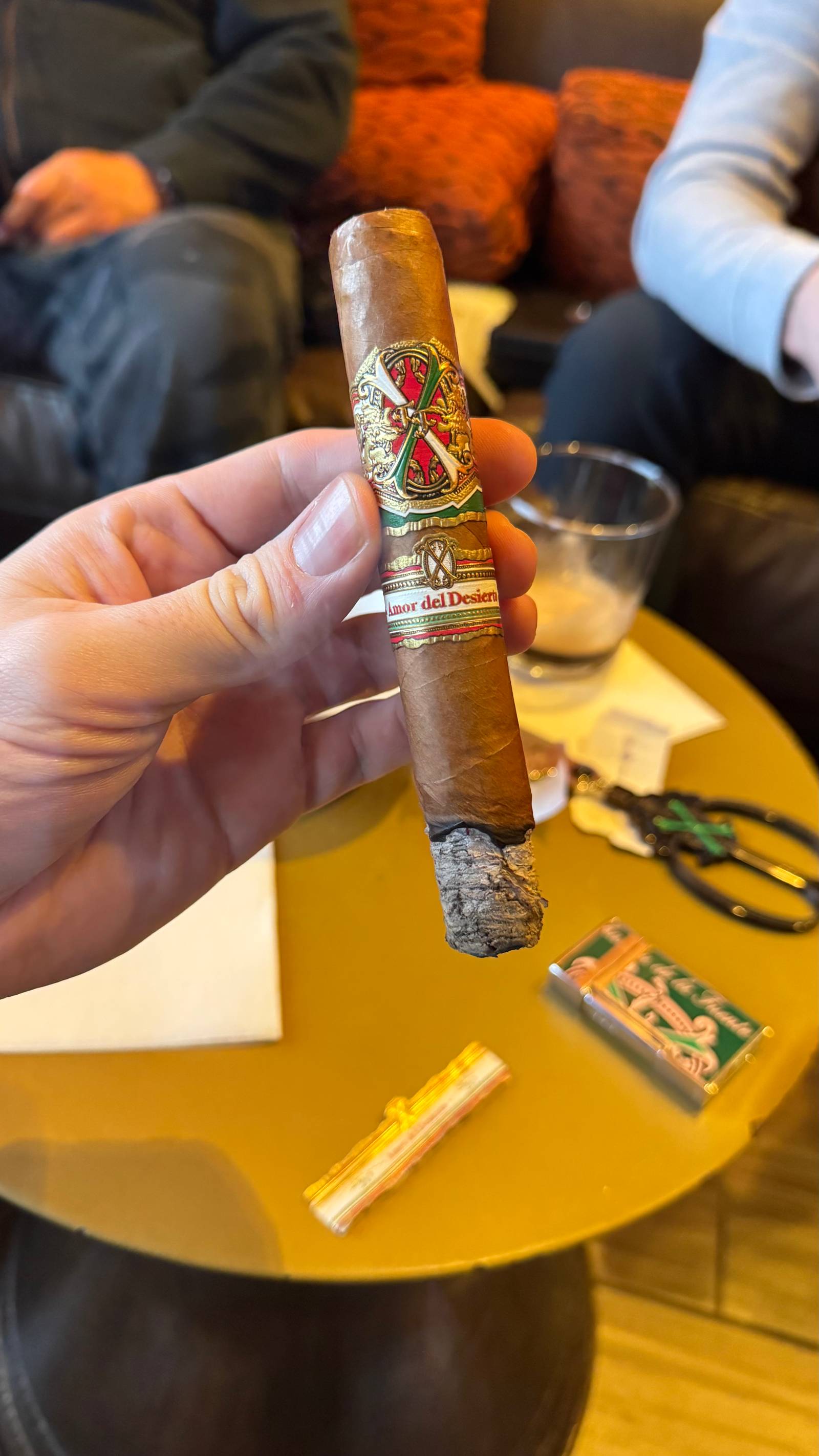 Photo 3 of 6 for Arturo Fuente Fuente Fuente OpusX Limited Edition 2020 Dubai Sol d'Amor 6.125" * 55, reviewed on Dec 14, 2024 and given a rating of 8.9. Best word to describe this particular review is "Grounding".