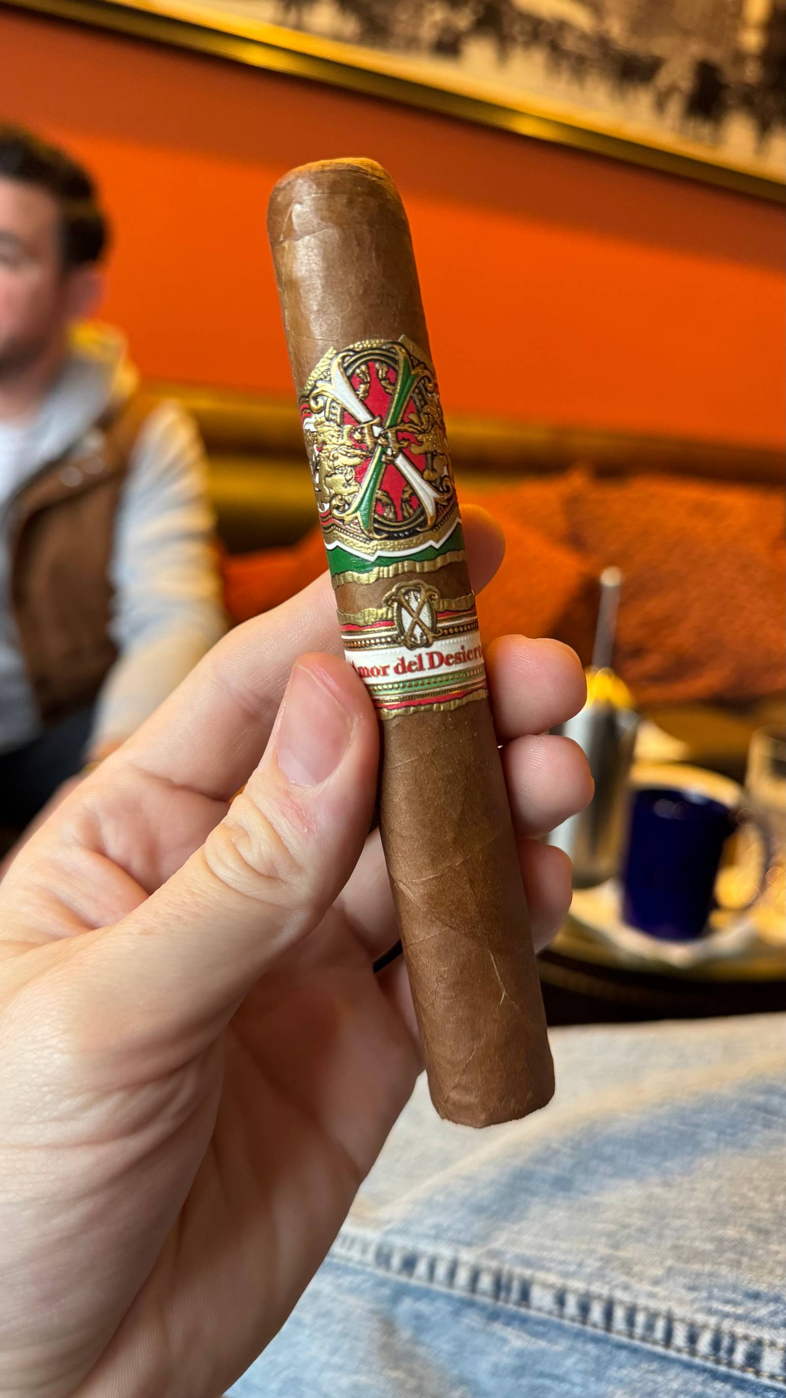 Photo 1 of 6 for Arturo Fuente Fuente Fuente OpusX Limited Edition 2020 Dubai Sol d'Amor 6.125" * 55, reviewed on Dec 14, 2024 and given a rating of 8.9. Best word to describe this particular review is "Grounding".