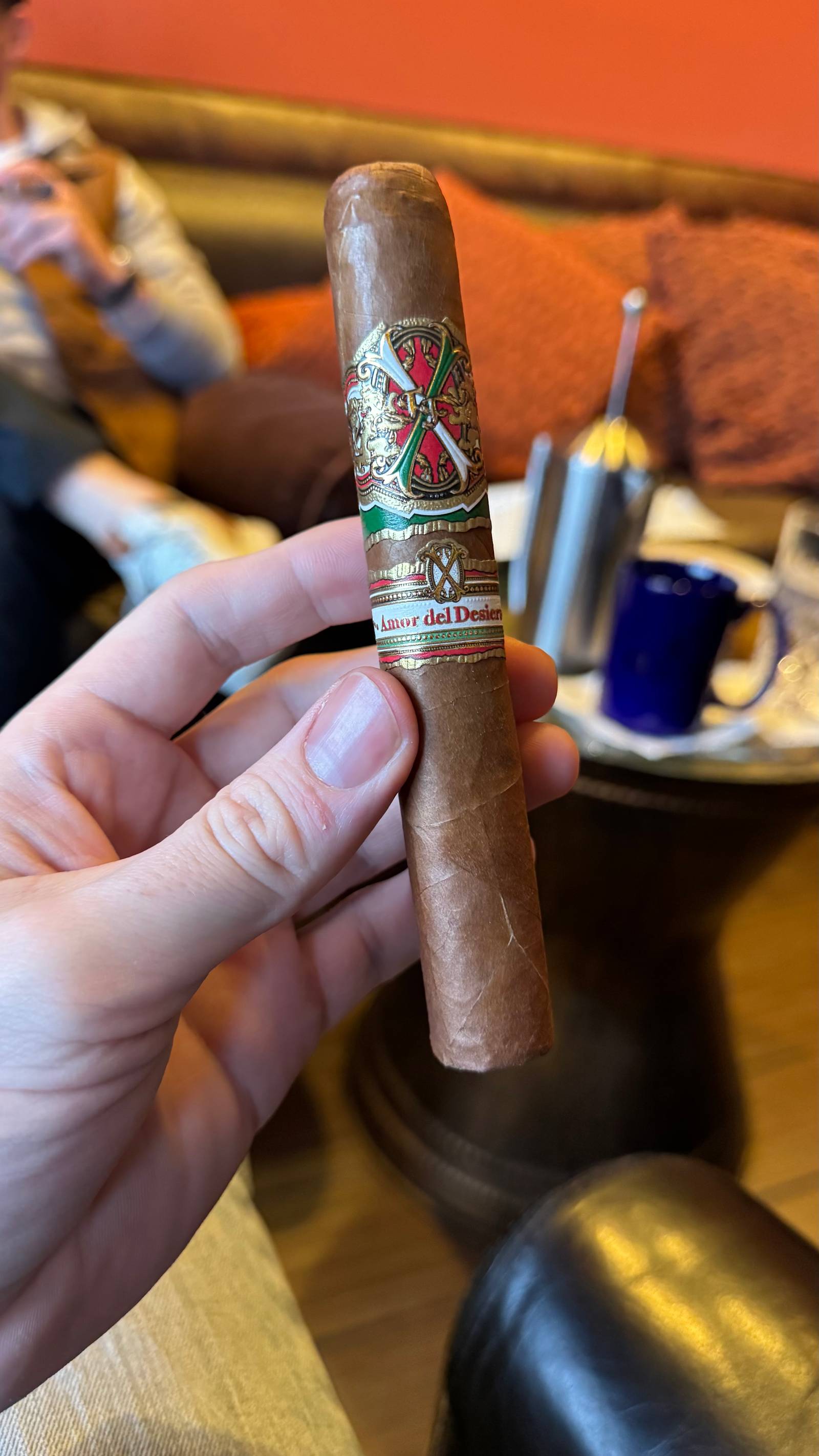 Photo 2 of 6 for Arturo Fuente Fuente Fuente OpusX Limited Edition 2020 Dubai Sol d'Amor 6.125" * 55, reviewed on Dec 14, 2024 and given a rating of 8.9. Best word to describe this particular review is "Grounding".