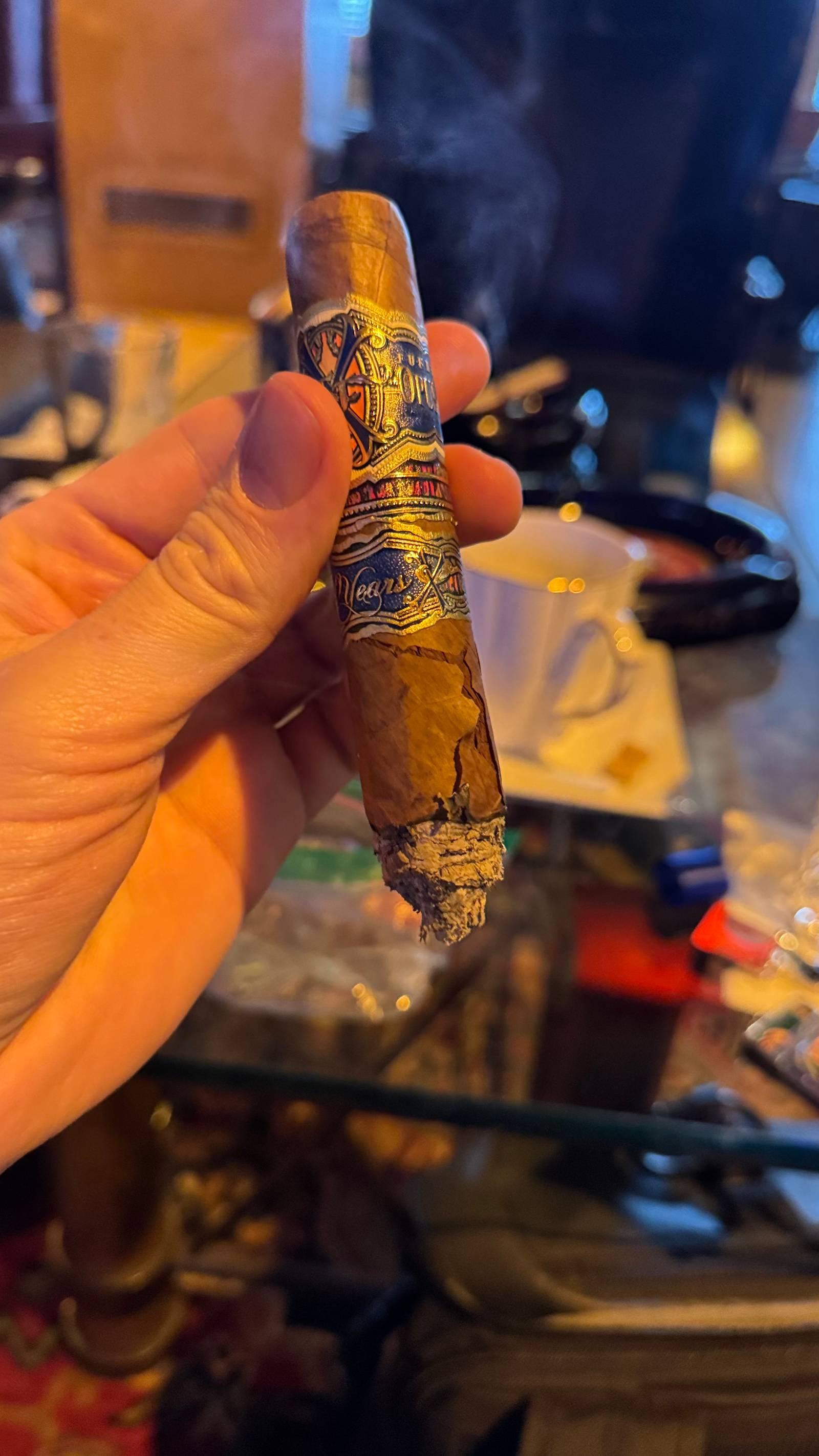Photo 6 of 10 for Arturo Fuente Fuente Fuente OpusX 20th Anniversary God's Whisper Natural 6.5" * 56, reviewed on Jan 7, 2025 and given a rating of 8.