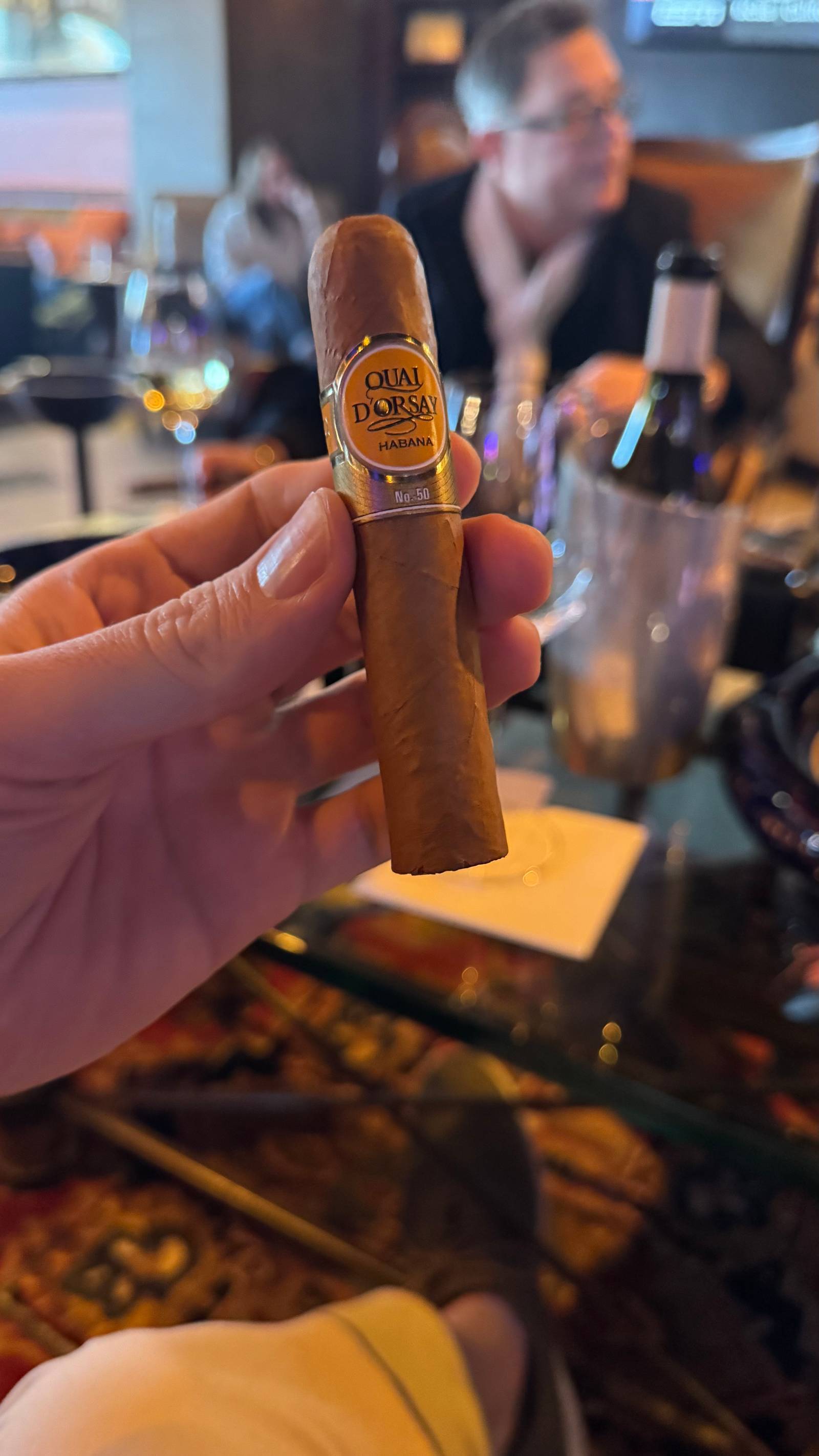 Photo 1 of 5 for Quai d'Orsay Habana No. 50 4.375" * 50, reviewed on Feb 22, 2025 and given a rating of 8. Best word to describe this particular review is "Dynamic".