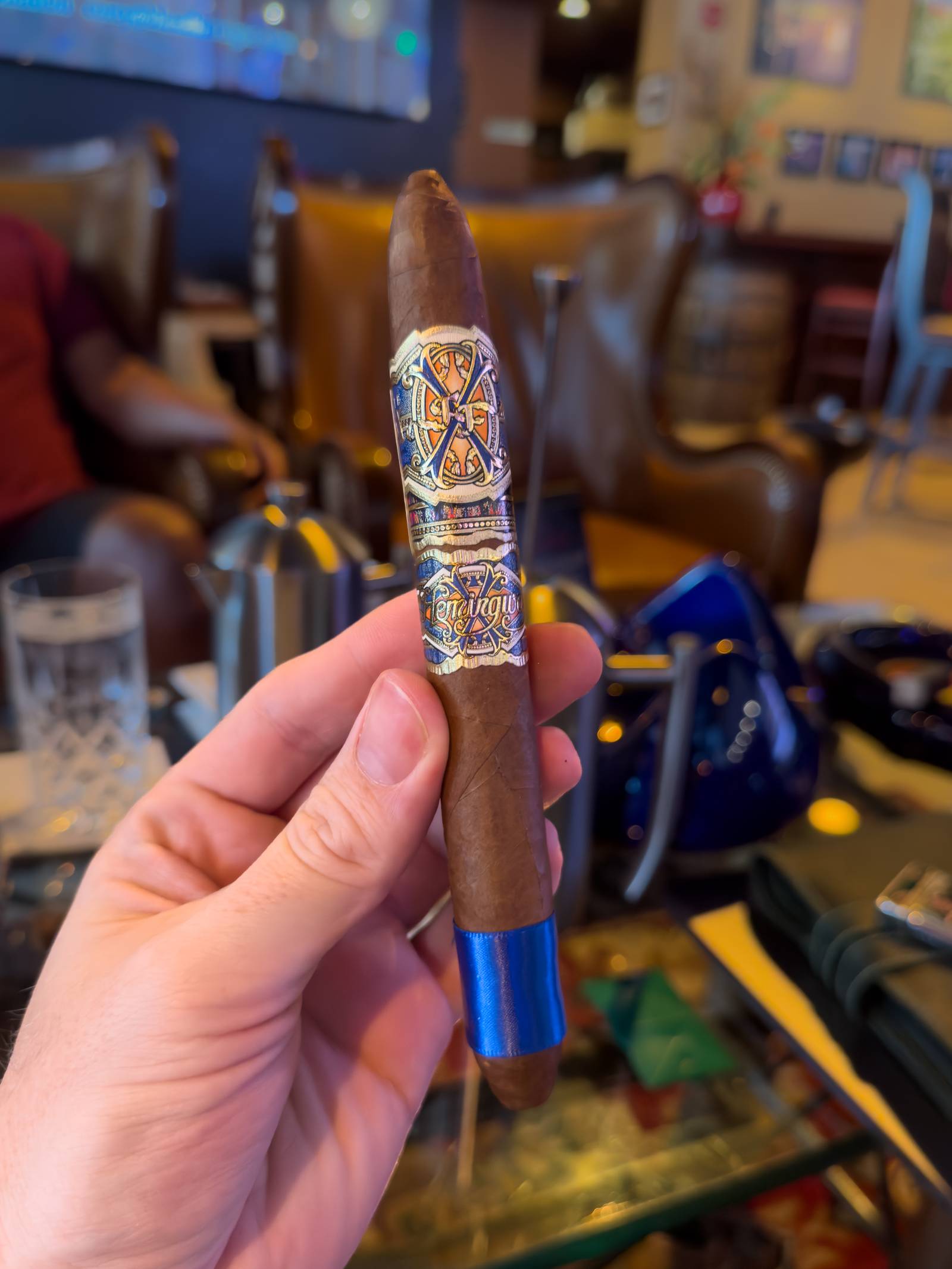 Photo 1 of 6 for Arturo Fuente Fuente Fuente Opus X 20th Anniversary Hemingway 7" * 50, reviewed on Jul 5, 2025 and given a rating of 8.