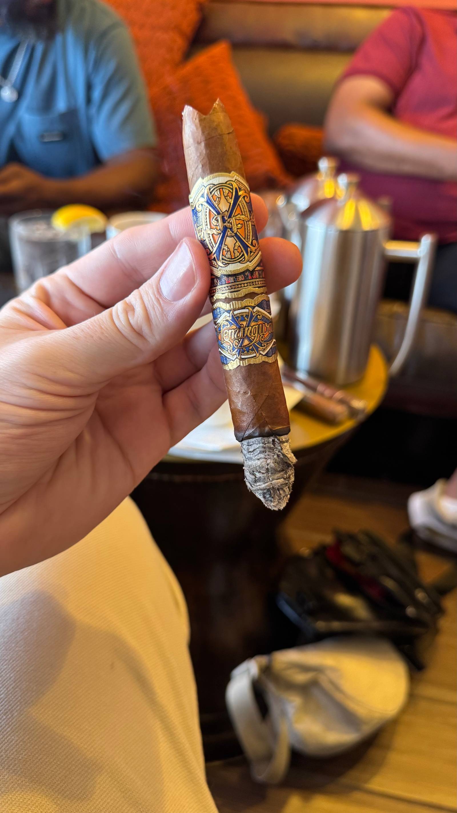 Photo 5 of 6 for Arturo Fuente Fuente Fuente Opus X 20th Anniversary Hemingway 7" * 50, reviewed on Jul 5, 2025 and given a rating of 8.