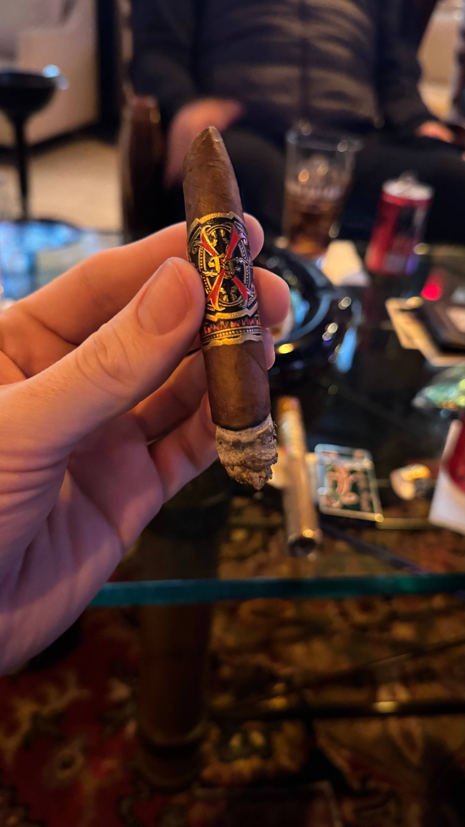 Photo 5 of 6 for Arturo Fuente Fuente Fuente OpusX Heaven and Earth Rare Black Torpedo 6.875" * 44, reviewed on Feb 7, 2025 and given a rating of 9.